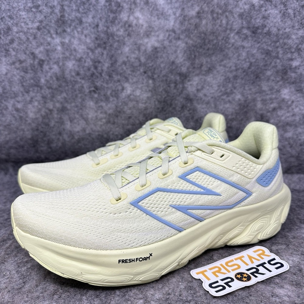 New Balance Fresh Foam 1080V13 Running Shoes Mens Sz 9 Limelight Blue M1080ABB